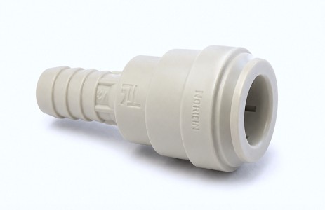 KLICKIN Straight Tube 15mm to Hose 13mm (1/2")